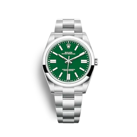 OYSTER PERPETUAL 124300 Series(green dial)