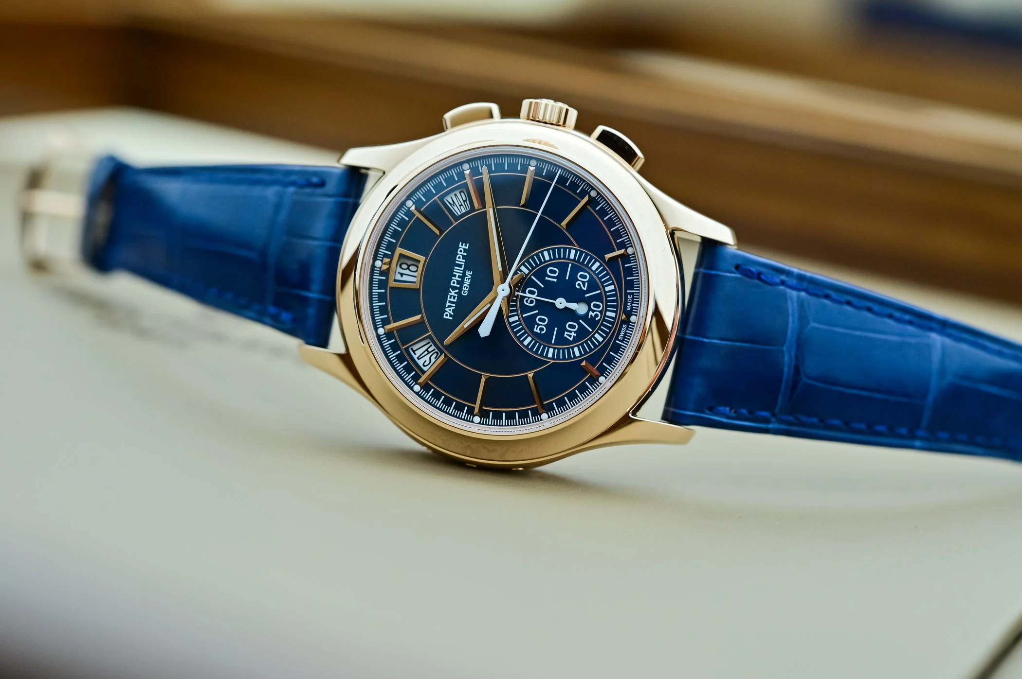 Patek-Philippe-Chronograph-Annual-Calendar-5905R-010-Blue-Dial-2023-hands-on-review-1